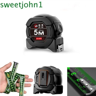 Sweetjohn ตลับเมตริก เรืองแสง แบบพกพา หนา 5 7.5 10 ม.