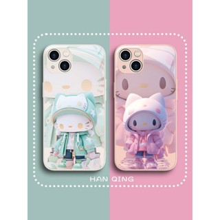 เคสป้องกันโทรศัพท์มือถือกระจก โลหะ ลายดอกไม้ สําหรับ Apple IPhone 14promax 13 11