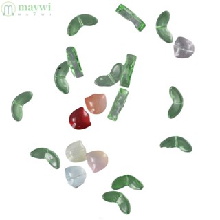 Maywi 320 ชิ้น ลูกปัดดอกทิวลิป DIY สร้อยข้อมือ ฤดูร้อน งานฝีมือ