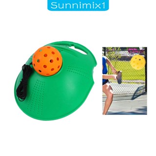 [Sunnimix1] อุปกรณ์ฝึกตีพิกเกิลบอล แบบพกพา พร้อมด้ามจับ