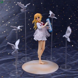 Needway โมเดลฟิกเกอร์ อนิเมะ April is your lie Girl Liggen In April สําหรับตกแต่งรถยนต์