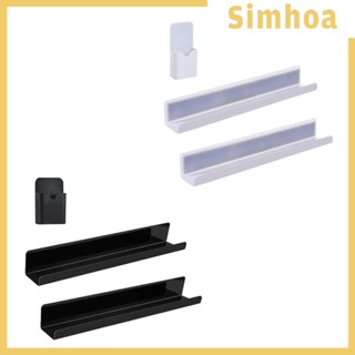 [SIMHOA] ชั้นวางหนังสือ อะคริลิค สําหรับห้องครัว ห้องนอน ห้องโถง 2 ชิ้น