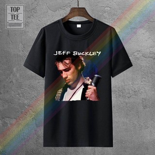 Jeff เสื้อยืดลําลอง แขนสั้น พิมพ์ลาย Buckley Grace สําหรับผู้ชาย ไซซ์ S 3Xl