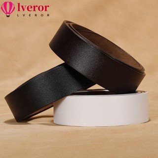 Lveror สายเข็มขัดหนังแท้ ทนทาน แบบเปลี่ยน 3.5 ซม. DIY