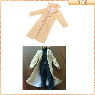 [Lslhj] เสื้อโค้ท Trench Coat สเกล 1/6 สําหรับตุ๊กตา Hot Stuff TTL CY Girl