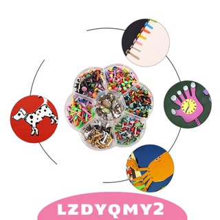 [Lzdyqmy2] หมุดโลหะ สําหรับตกแต่งสมุดภาพ การ์ด DIY