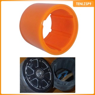 [tenlzsp9] ฝาครอบล้อสเก็ตบอร์ดไฟฟ้า หนัง PU DIY