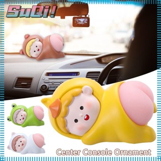 Suqi ฟิกเกอร์แดชบอร์ด เครื่องประดับรถยนต์ บรรเทาอาการปวด