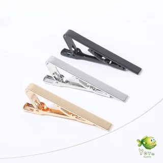 YOYO คลิปหนีบเนคไท แบบโลหะ Tie Clips