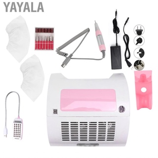 Yayala 5 In 1 60W Nail Suction Dust Collector Fan Art Curing Lamp Manicure Machine