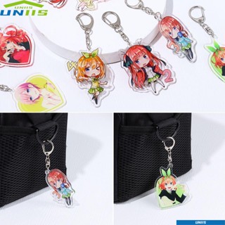 Uniis พวงกุญแจของเล่น ของสะสม Miku Nakano Nino The Quintessential