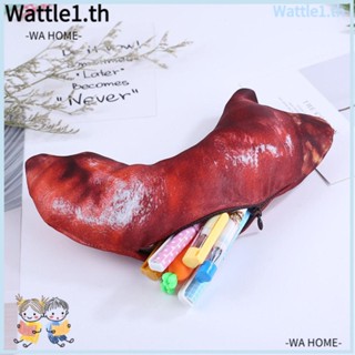 Wttle กระเป๋าปากกา มีซิป ลายหมู สร้างสรรค์ สําหรับใส่ของขวัญ