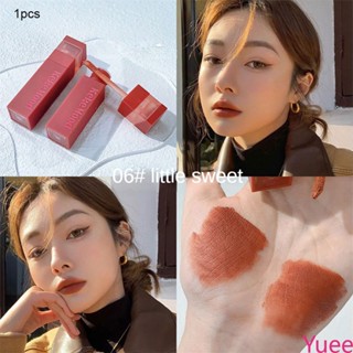 Kekemood Light Mist Print Lip Glaze Fog Velvet Matte White ลิปสติก yuee