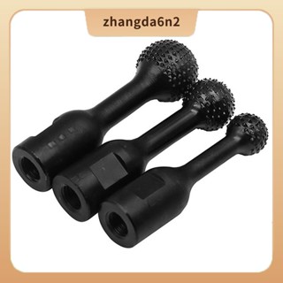 【มีสินค้า】ดอกสว่านหัวเจียร เหล็กคาร์บอน ทรงกลม สีดํา สําหรับขัดไม้ 3 ชิ้น