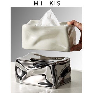 กล่องกระดาษทิชชู่ ระดับไฮเอนด์ หรูหรา แบบสร้างสรรค์ สําหรับต…