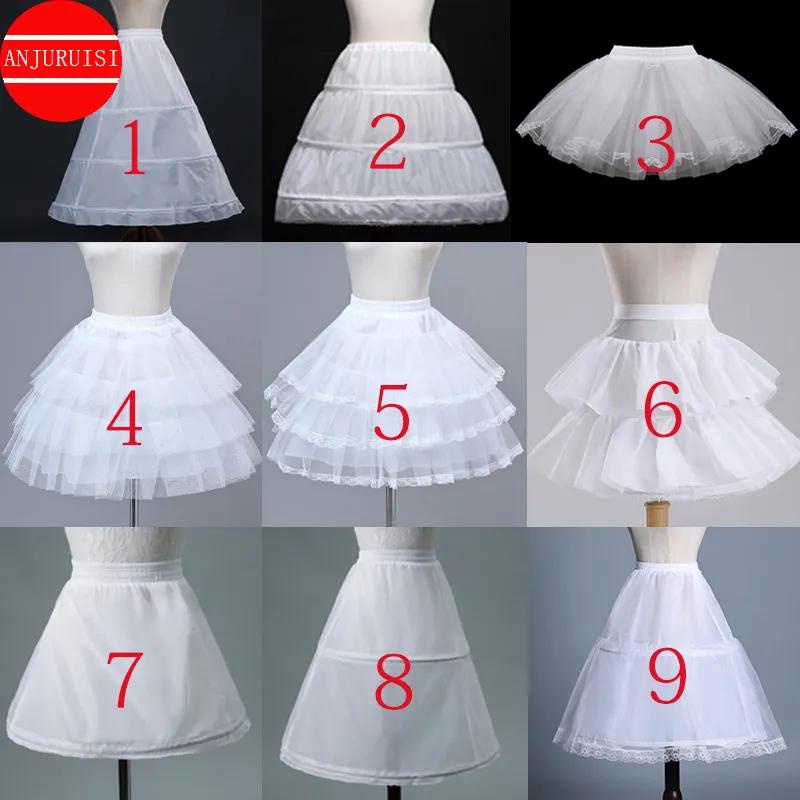 ดอกไม ้ เด ็ กผู ้ หญิงเด ็ ก Petticoat กระโปรงคอสเพลย ์ ปาร ์ ตี ้ Lolita บัลเล ่ ต ์ Tutu กระโปรง