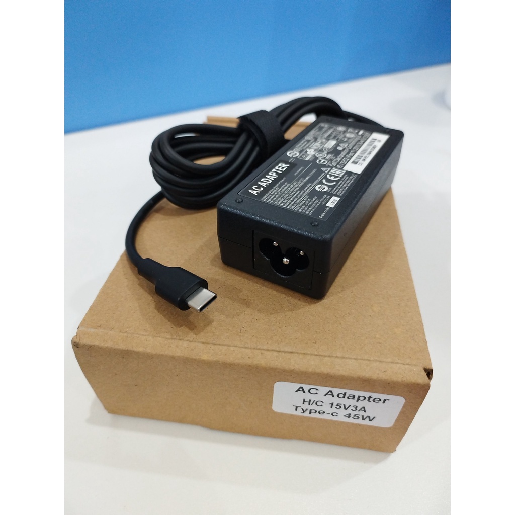 สายชาร์จ HP Spectre x2 X360 Laptop Charger Adapter 15V 3A 45W TYPE-C