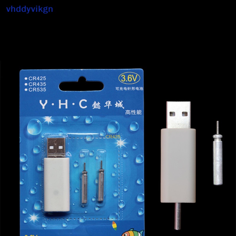 VHDD ชาร์จ CR425 USB Charger สําหรับลอยอิเล็กทรอนิกส์ตกปลากลางคืน VN