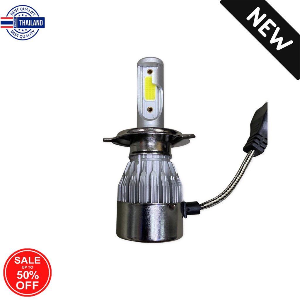 หลอดไฟหน้า LED ขั้วตรงรุ่น Honda City Type ZX 2003-2013  H4 แสงขาว 6000k มีพัดลมในตัว priceต่อ 1 คู่