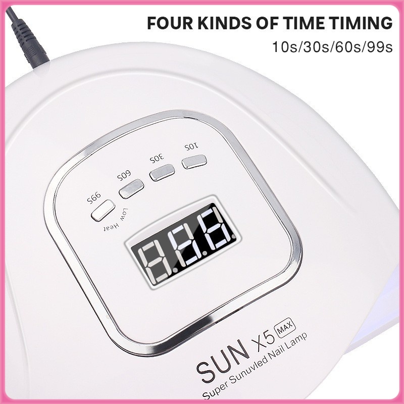 SUN X5plusเครื่องอบเล็บเจล 120วัตต์ UV LED Smart LampNail Dryer 2.0 SUNUV