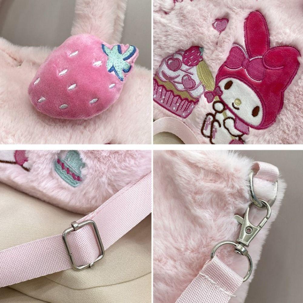 Tonfashion กระเป๋าสะพายไหล่ กระเป๋าถือ ลายการ์ตูนอนิเมะน่ารัก ความจุขนาดใหญ่