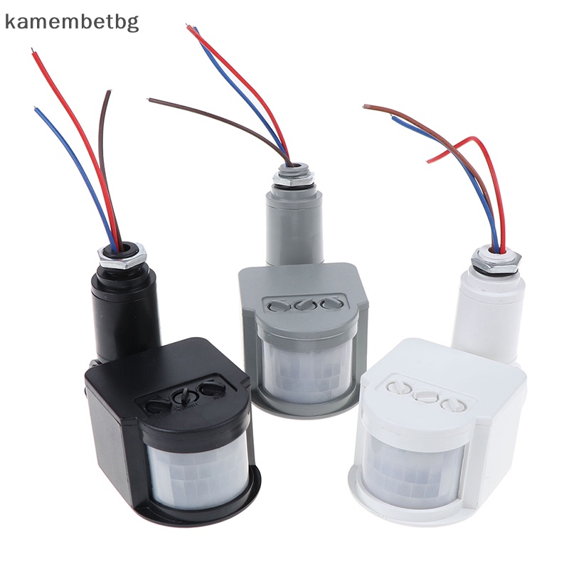 Kamembetbg 180° LED อินฟราเรด PIR Motion Sensor เครื่องตรวจจับโคมไฟติดผนัง 110V ~ 265V
ไทย