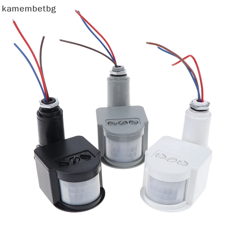 Kamembetbg 180° LED อินฟราเรด PIR Motion Sensor เครื่องตรวจจับโคมไฟติดผนัง 110V ~ 265V ไทย