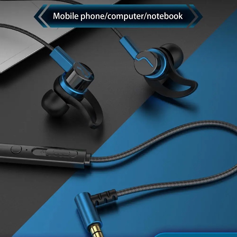 ชุดหูฟังเล่นเกม แบบใช้สาย 3.5 มม. ทนทาน ไม่มีเสียงรั่วซึม