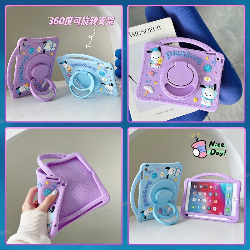 ขาตั้งหมุนได้ 360 องศาเด็กปลอดภัยน่ารัก 3D Cat ซิลิโคนอ่อนนุ่มลายการ์ตูนกันกระแทกแท็บเล็ตพร้อมที่ใส่ดินสอสําหรับ Samsung Galaxy Tab A9 SM-X110 X115 X117 A9 Plus X210 X216B X218U A7 Lite 8.7 T220 T225 A 8.0 T290 T295 A8 X200 X205 A7 T510 - รูปที่ 4