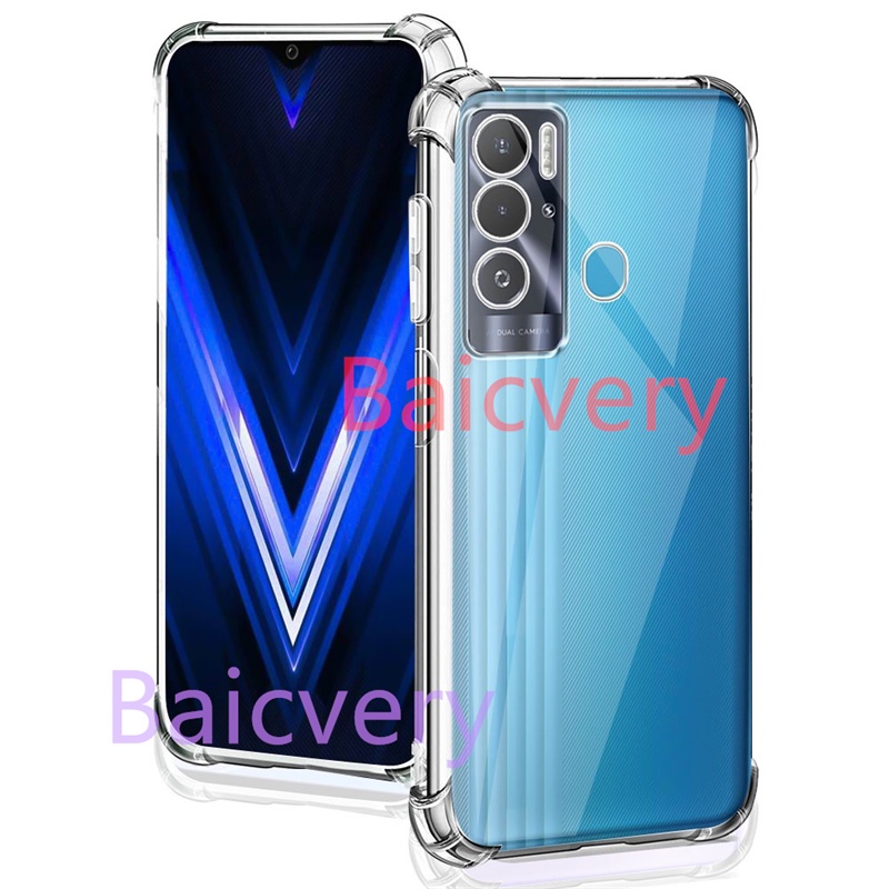 Tecno Pova Neo LE6 เคสซิลิโคน TPU นิ่ม ป้องกันเต็มรูปแบบ เคสใส