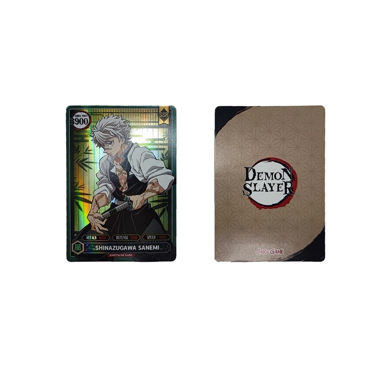 กล่องละ 50 ชิ้น เกมการ์ด Demon Slayer TCG ทานจiro เนซึโกะ อาการุสะ เซ็นอิทสึ การ์ดต่อสู้สุดมันส์ ของเล่นเพื่อการสะสมสําหรับเด็ก thumbnail 6