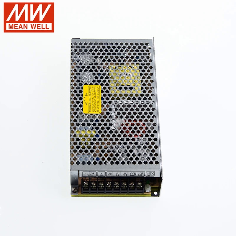 Mean WELL RQ-125C 120W Quad เอาต์พุต Switching Power Supply 110 V/220 V AC ถึง 5 V 15 V -5 V -15 V D