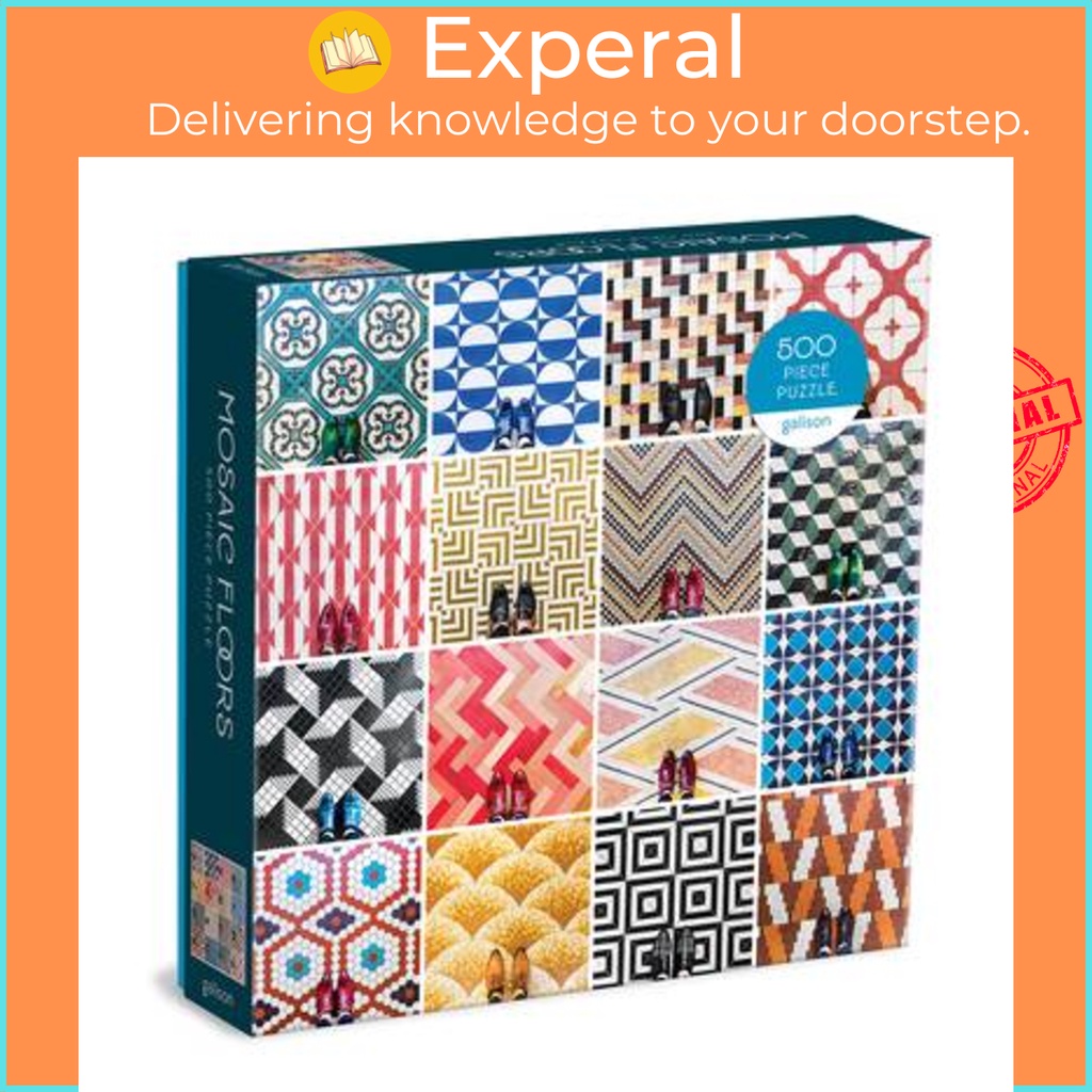 Mosaic Floors 500 Piece Puzzle โดย Galison (ฉบับสหรัฐอเมริกาปกอ่อน)
