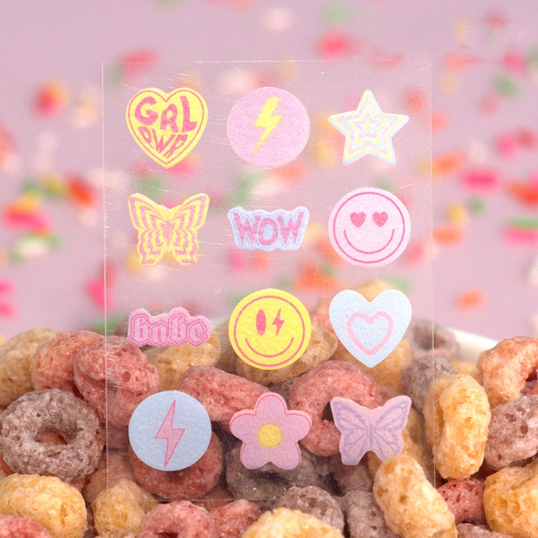 แผ่นแปะสิวไฮโดรคอลลอยด์ ลายการ์ตูนดอกไม้ หัวใจ ดาว น่ารัก