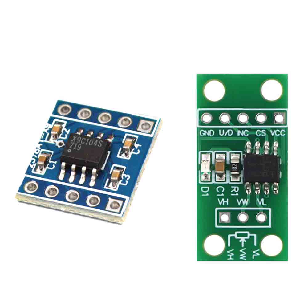 X9c103s บอร์ดโมดูลโพเทนชิโอมิเตอร์ดิจิทัล DC3V-5V สําหรับ Arduino