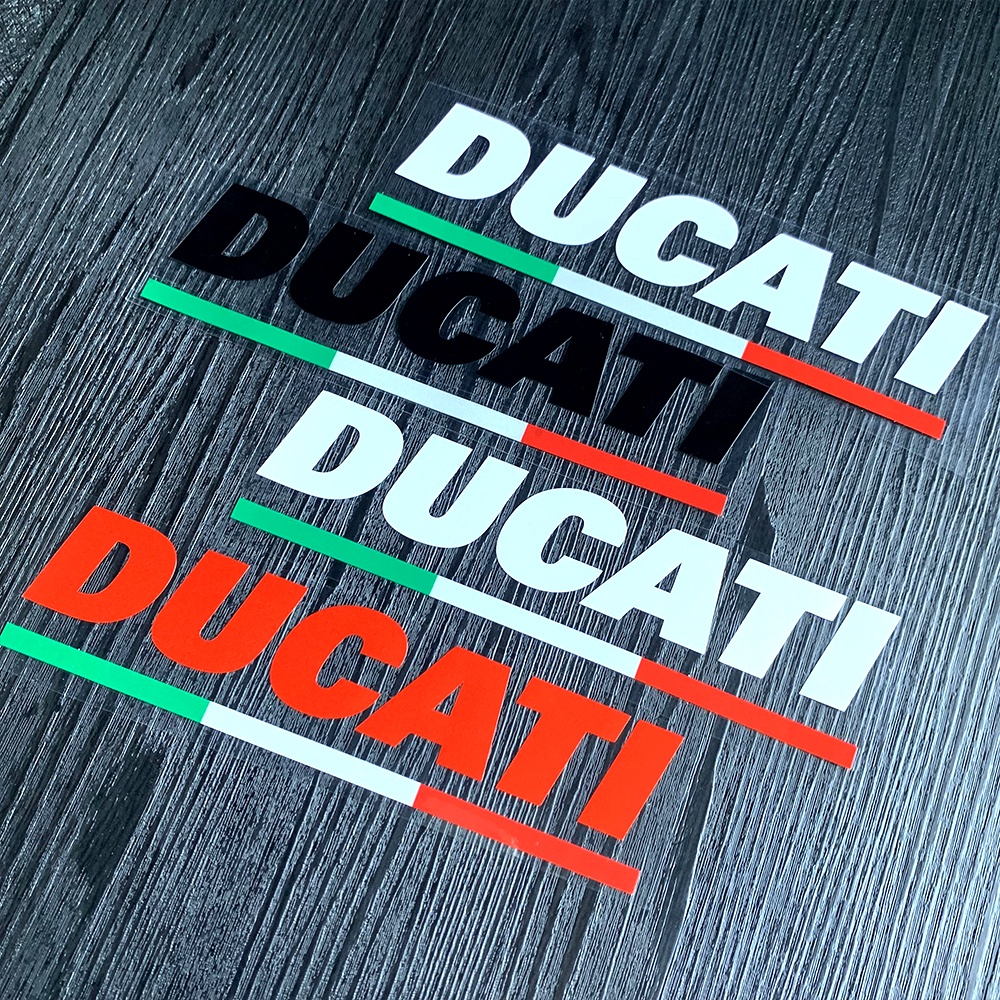 สําหรับ Ducati สติกเกอร์รถจักรยานยนต์โลโก้สะท้อนแสงกันน้ําไวนิล Decal สําหรับ Scrambler Monster797 821 Multistrada 950 Panigale V2 V4