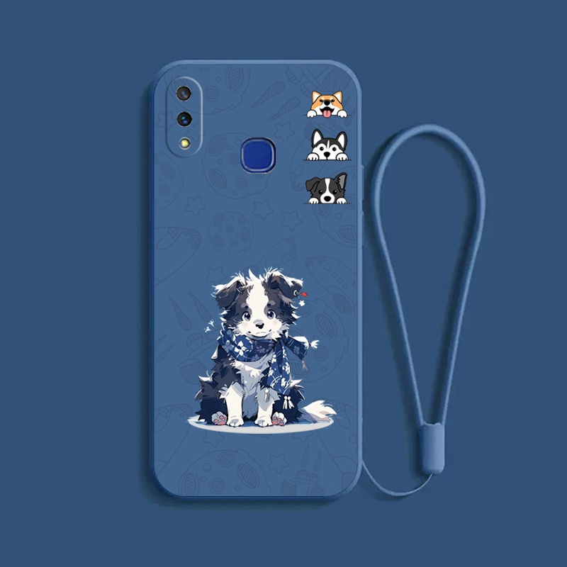 เคส Vivo V9 vivo Y85 V11i V11 Y93 Y91 Y95 Y91i คอลลี่น่ารัก พื้นผิวด้านล่าง กันกระแทก เคสนิ่ม ซิลิโค