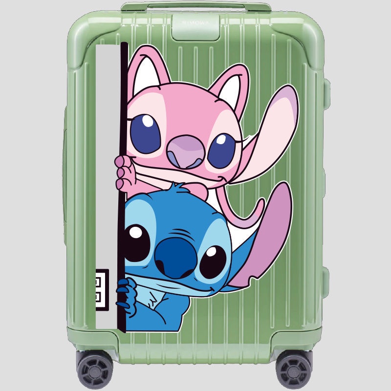 [Sticker Set] สติกเกอร์ ลาย Stitch น่ารัก ขนาดใหญ่ กันน้ํา สําหรับติดตกแต่งกระเป๋าเดินทาง คอมพิวเตอร์ โน้ตบุ๊ก ตู้เย็น ราคาถูก Shopee Lazada