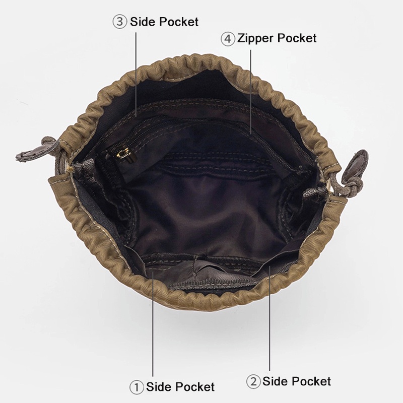 Evertoner กระเป๋าจัดระเบียบ กระเป๋าเครื่องสําอาง ผ้าไนล่อน สําหรับ TB Bucket Bag Liner