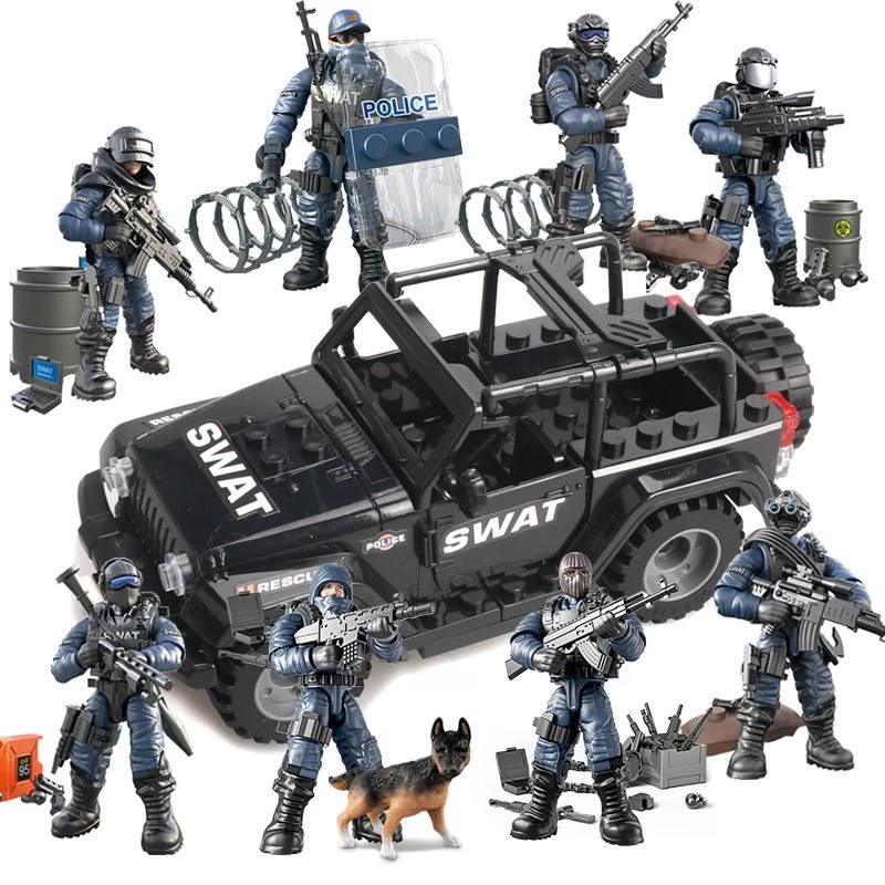ชุดตัวต่อทหารสงครามโลกครั้งที่ 2 หน่วย SWAT thumbnail 3