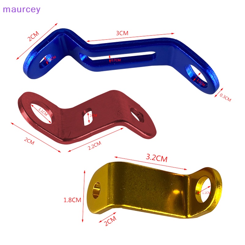 Maurcey ปั๊มน้ํามันเบรก อลูมิเนียมอัลลอย สีโปร่งใส อุปกรณ์เสริม สําหรับรถจักรยานยนต์ - รูปที่ 7