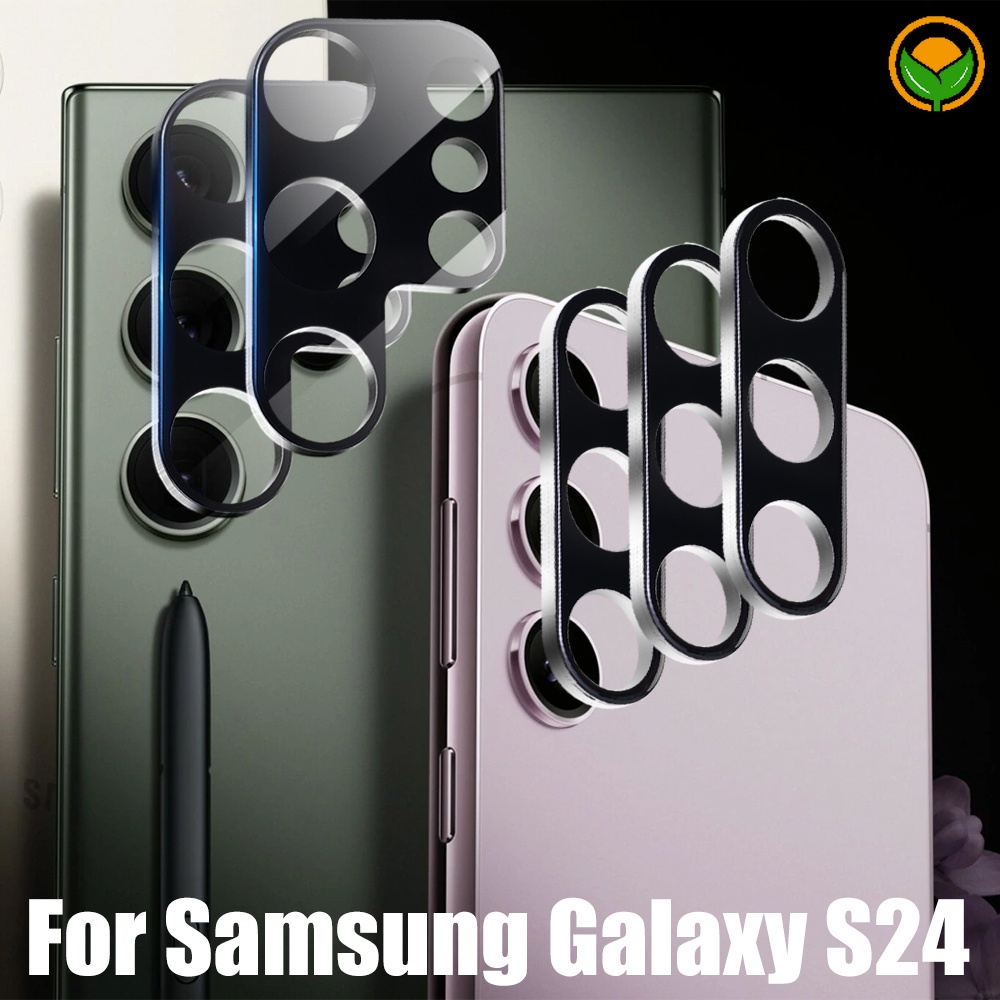 คุณภาพสูง ทนทาน สมาร์ทโฟน ป้องกันกล้อง / ป้องกันลายนิ้วมือ กันรอยขีดข่วน ฟิล์มเลนส์ไฟเบอร์ สําหรับ Samsung Galaxy S24 Series