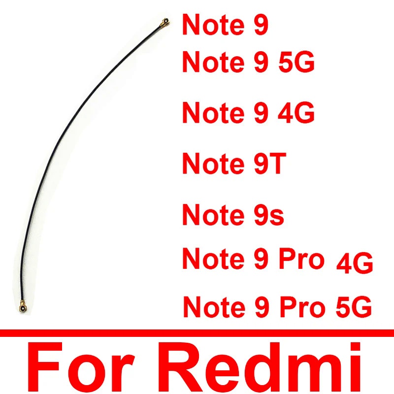 สายเคเบิลเสาอากาศสัญญาณ แบบยืดหยุ่น สําหรับ Xiaomi Redmi Note 9T Note 9S Note 9 Pro Note 9 4G 5G Wifi