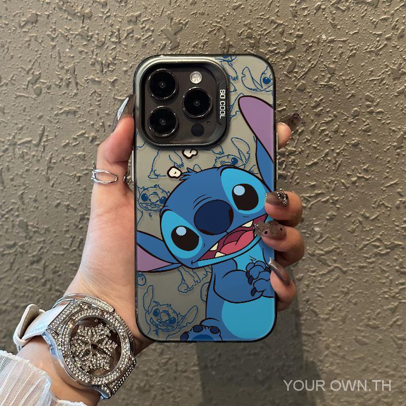 เคสโทรศัพท์มือถือ แบบนิ่ม ลาย Stitch สําหรับ Apple Iphone 15 14promax 13 15promax 12 11 HSZB
