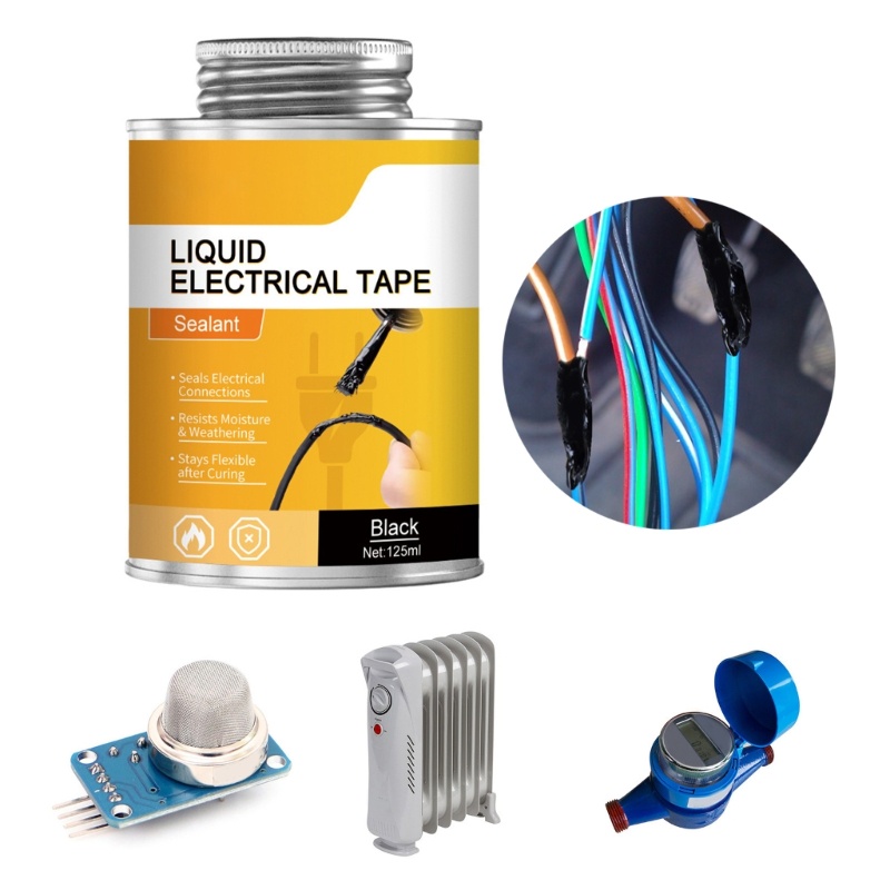 HL อัพเกรดเทปไฟฟ้าของเหลว Dependable Wire ฉนวนกันความร้อน 125ml ของเหลวสําหรับ DIY