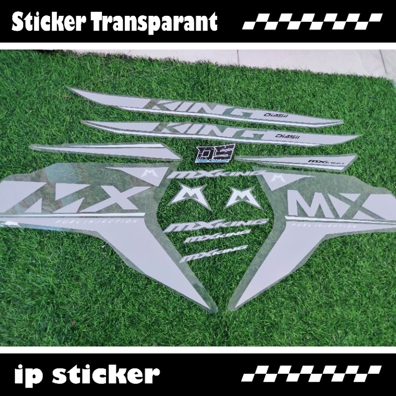 TRANSPARENT STRIPING JUPITER MX KING 150 II YZ15R EXITER MX 150 สามารถปรับแต่งได้