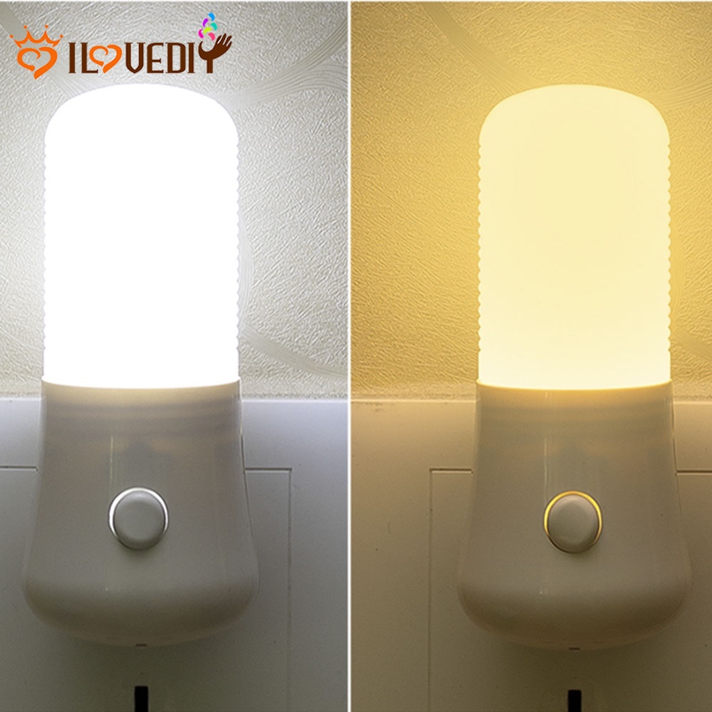 [ขายดี] โคมไฟกลางคืน Led 110 220V ประหยัดพลังงาน ขนาดเล็ก สําหรับให้นมบุตร ห้องนอน ข้างเตียง