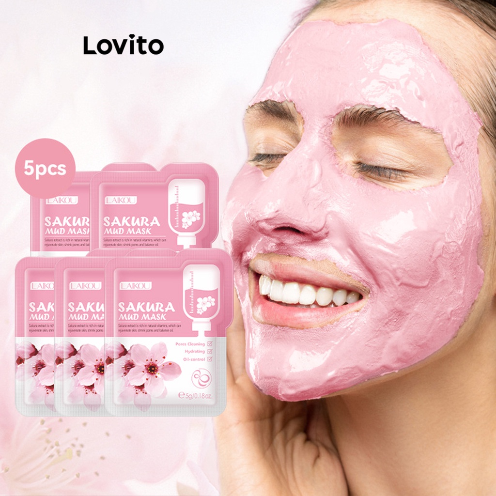 LAIKOU Beauty มาสก์บำรุงผิวหน้า เพื่อผิวกระจ่างใส ทำความสะอาดอย่างลำลึก และช่วยกระชับรูขุมขน สำหรับผู้หญิง LBT01002
