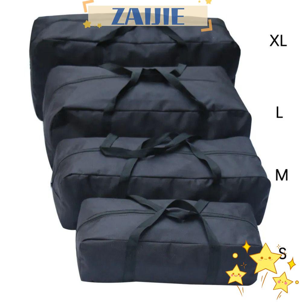 Zaijie24 กระเป๋าเก็บเต็นท์ ลูกบาศก์ ไม่ทอ กระเป๋าเดินทาง ผ้ากันน้ํา กระเป๋าถือ ปิกนิก ที่เก็บของในบ้าน