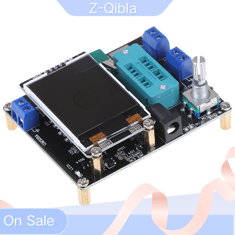 Z-qibla GM328A เครื่องทดสอบทรานซิสเตอร์ ไดโอด LCR ESR